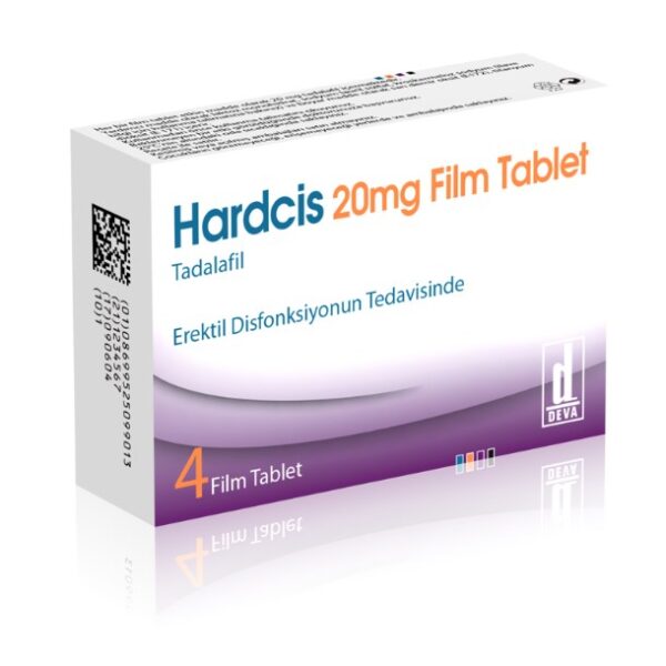 Hardcis 20 Mg 4 Film Tablet Fiyat En Ucuz Eczane Satışı